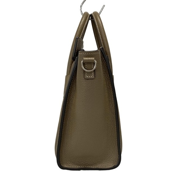 セリーヌ CELINE ハンドバッグ 189243DRU.09SO ラゲージナノショッパー スリ/グレーベージュ バッグ
