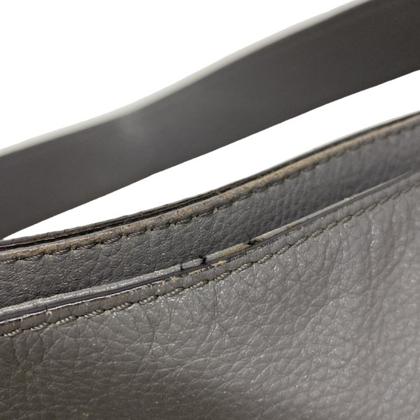 コールハーン COLE HAAN ショルダーバッグ - レザー グレー バッグ