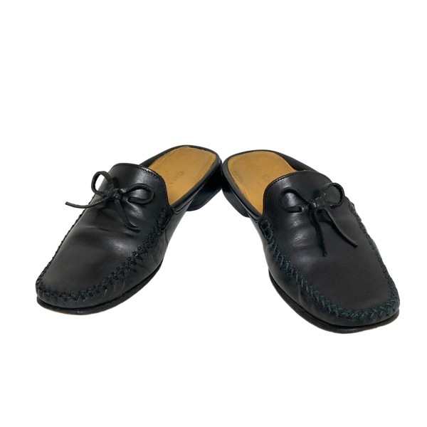 コールハーン COLE HAAN ミュール 6 1/2B - レザー 黒 レディース 靴
