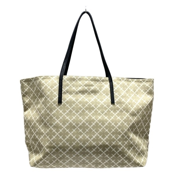 バイマレーネビルガー BY MALENE BIRGER トートバッグ - レザー カーキ×アイボリー?兒 バッグ