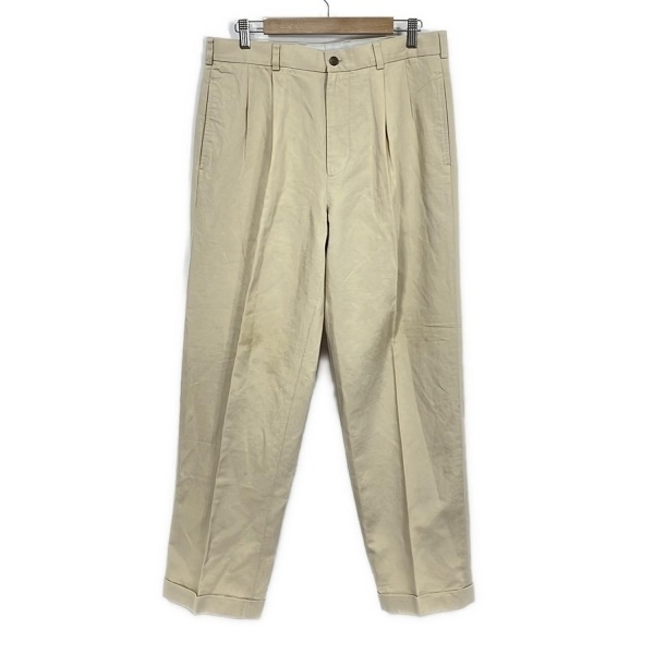 ブルックスブラザーズ BrooksBrothers パンツ サイズ34 S - ベージュ メンズ フルレングス ボトムス