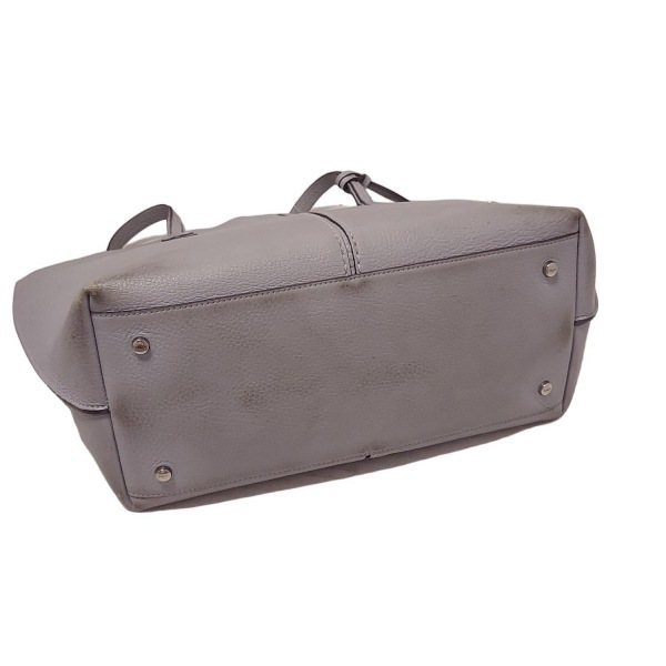 トッズ TOD'S トートバッグ ジョイ レザー グレー バッグ_画像4