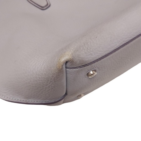 トッズ TOD'S トートバッグ ジョイ レザー グレー バッグ_画像9