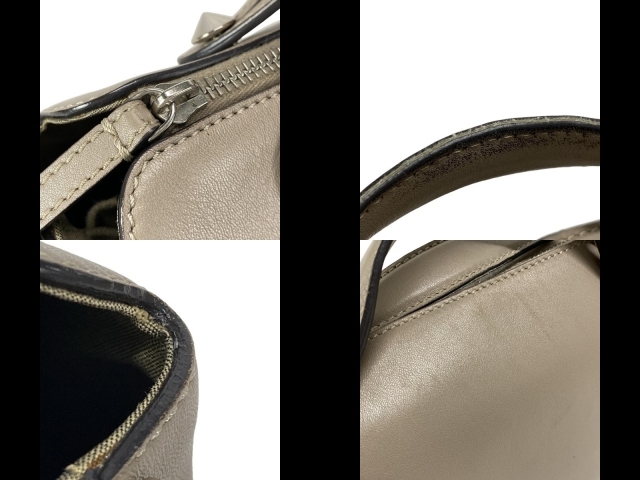 フェンディ FENDI ハンドバッグ 8BL124 バイザウェイ レザー グレーベージュ バッグ