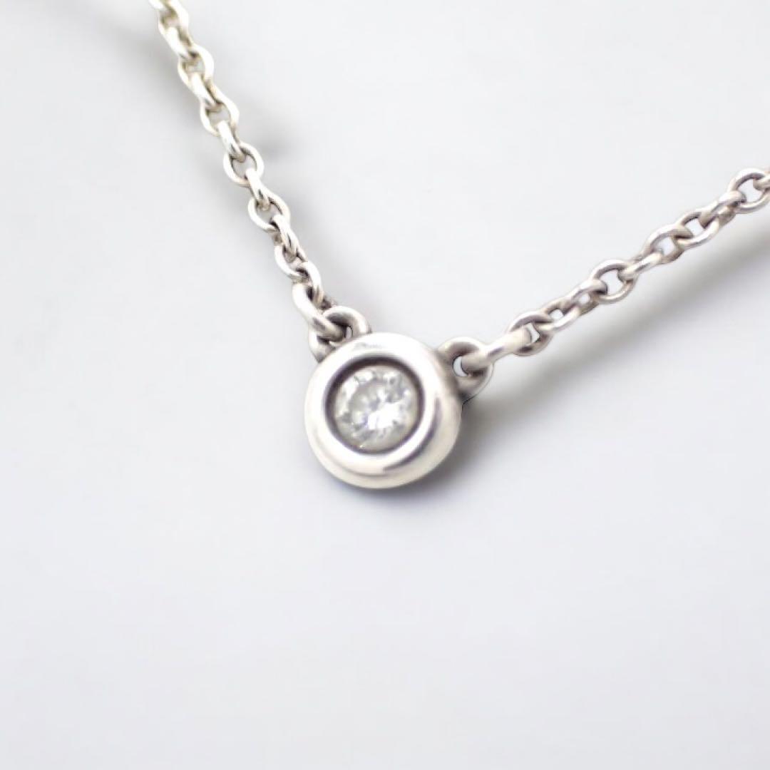 箱 Tiffany & co ティファニー バイザヤード ダイヤ ネックレス 箱 Tiffany & co ティファニー バイザヤード ダイヤ ネックレス