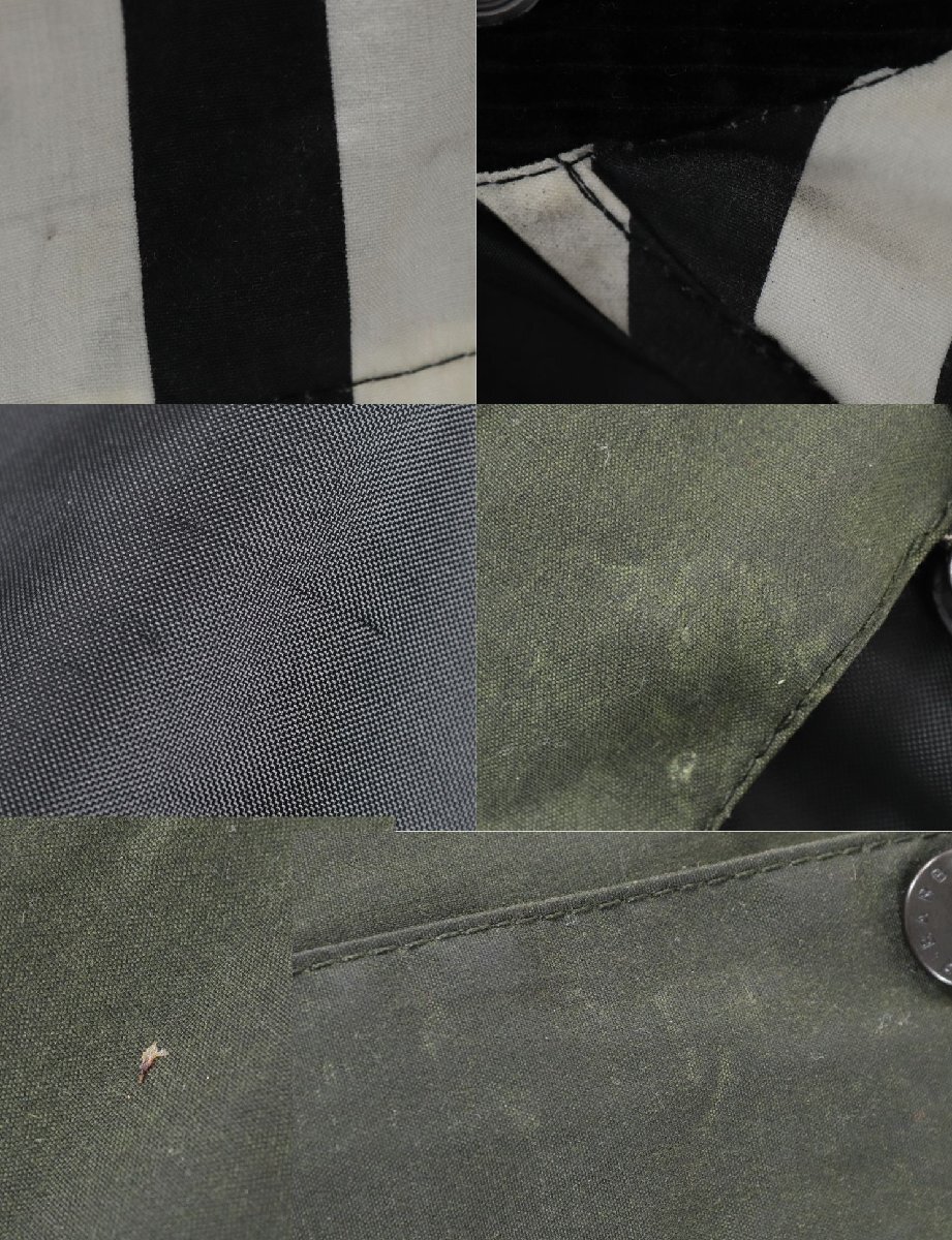 Barbour バブアー ジャケット コート サイズ34 メンズ レディース アウター 紳士服 婦人服 カーキー 6955-AM