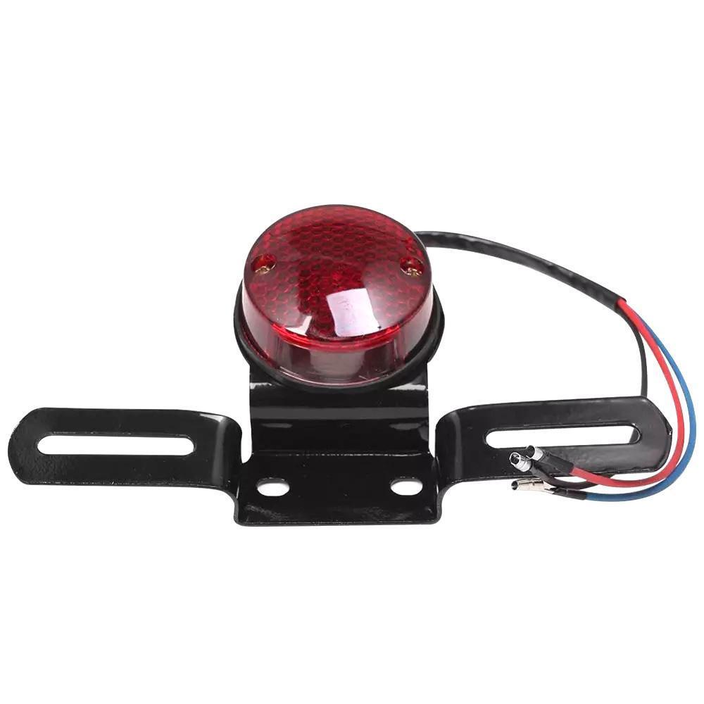 LED ラウンド テールランプ ナンバー燈 グラストラッカー ビッグボーイ イントルーダー ST250 バンバン200 ボルティ など 管理O4
