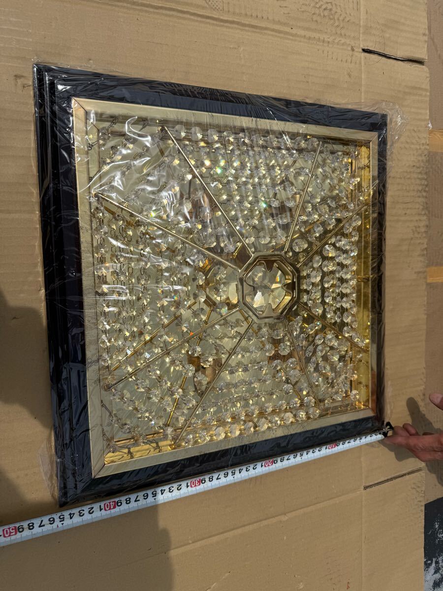 デコトラ　ゴールドキング　エスライト　シャンデリア　正方形 450 観光バス　18