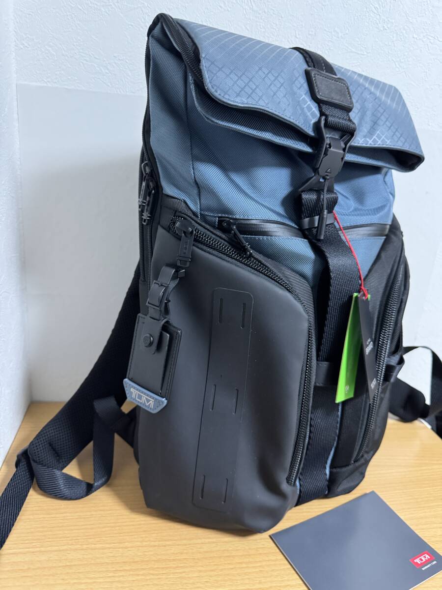 限定色●定価94600円●新品同様●TUMI トゥミ ALPHA BRAVO 「ロジスティック」バックパック リュックサック 國(guó)內(nèi)正規(guī)品 ギャランティカード