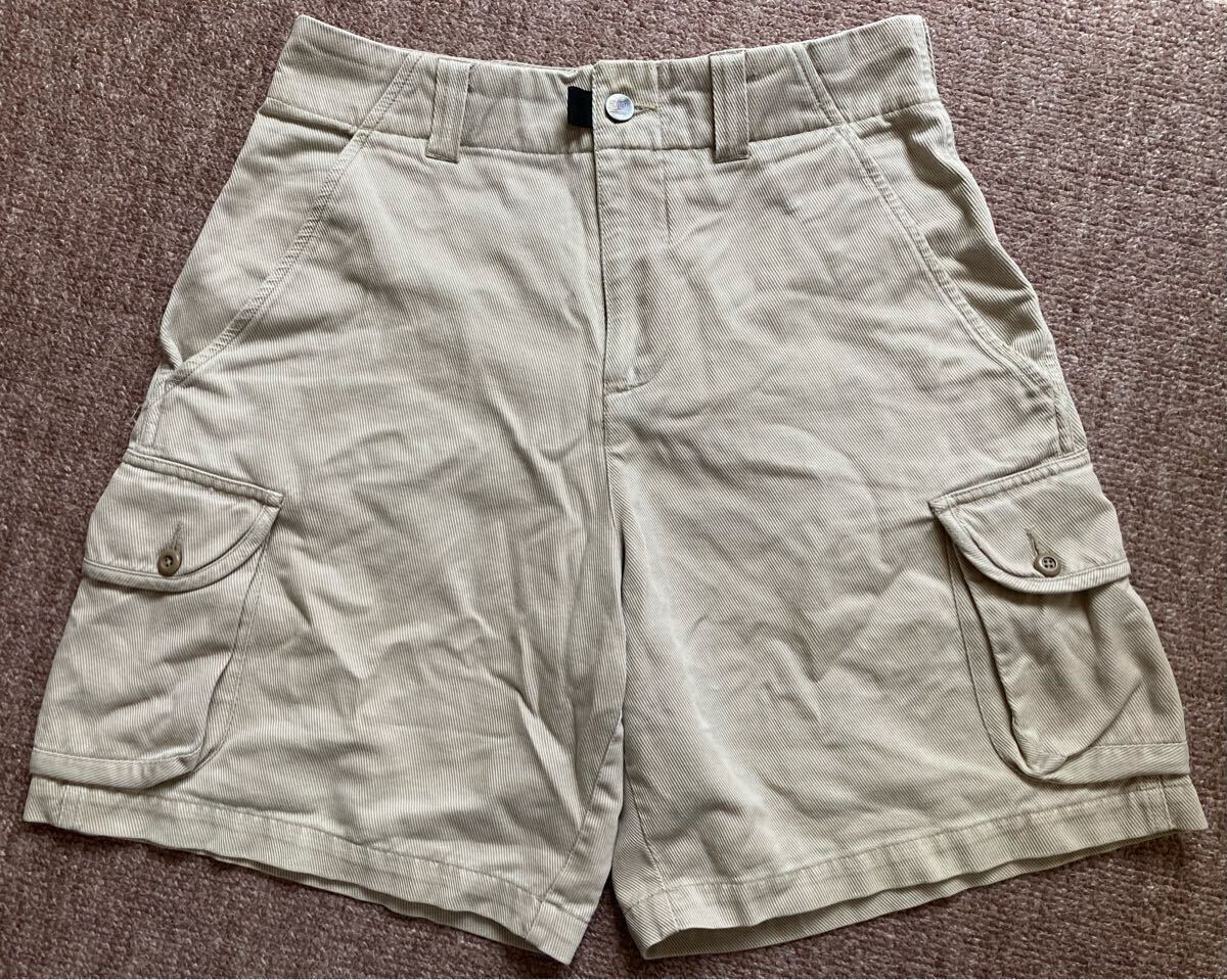 ナイキNIKE acgブランド 6ポケットカーゴショーツ ベージュ サイズ30インチ表示 一部すり切れあり 見(jiàn)かけないアイテムです！【検】