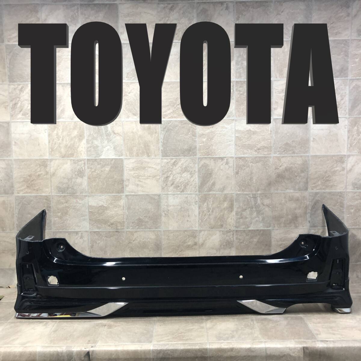 D5-13/AGH30/AGH35/GGH30ヴェルファイア/アルファード純正リアバンパー モデリスタ リアスポイラー付52159-58190/459