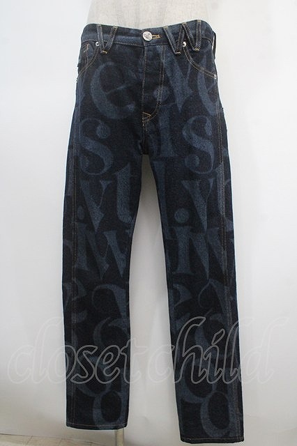 ヴィヴィアンウエストウッド 中古 / PEPPE JEANS LOGOMANIA 25 インディゴ Y-25-04-30-069-pa-SZ-ZS
