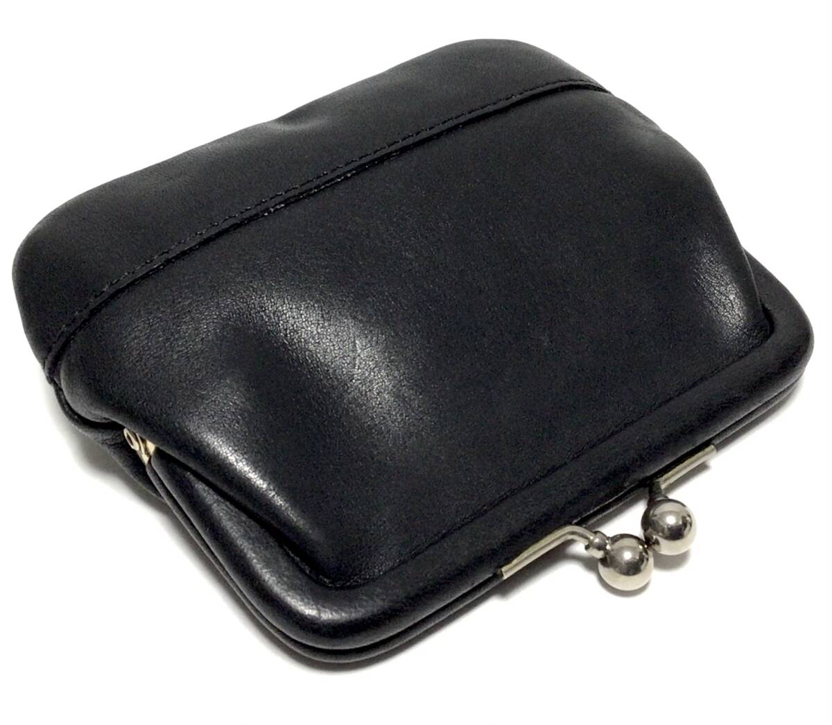 COACH オールドコーチ レザー がま口 ミニ財布 コインケース