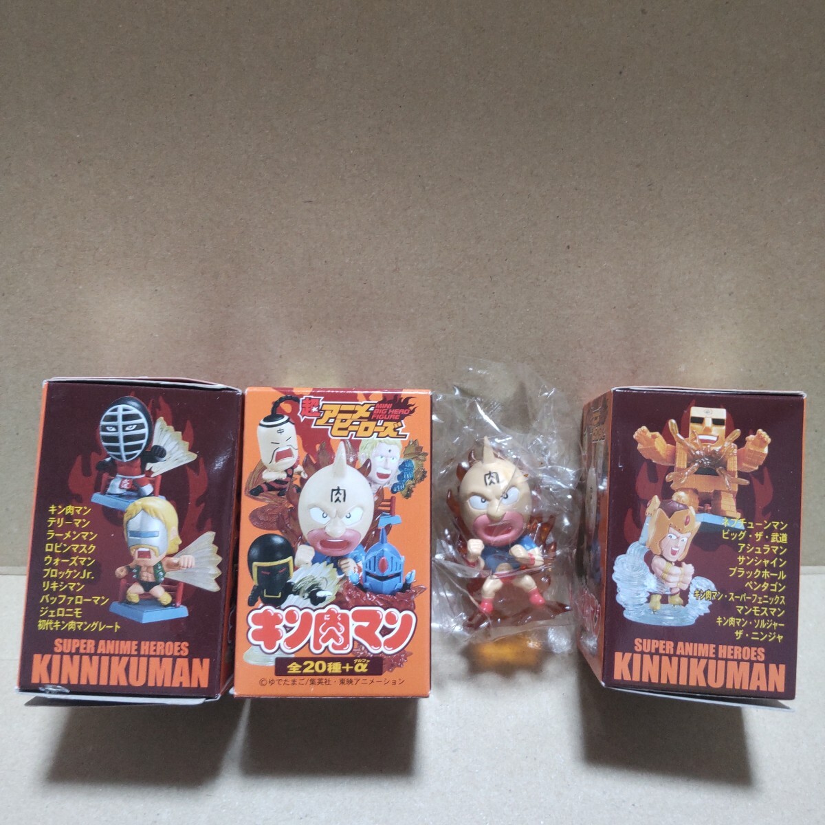 キン肉マン 超 アニメ ヒーローズ ミニビッグ ヘッド フィギュア