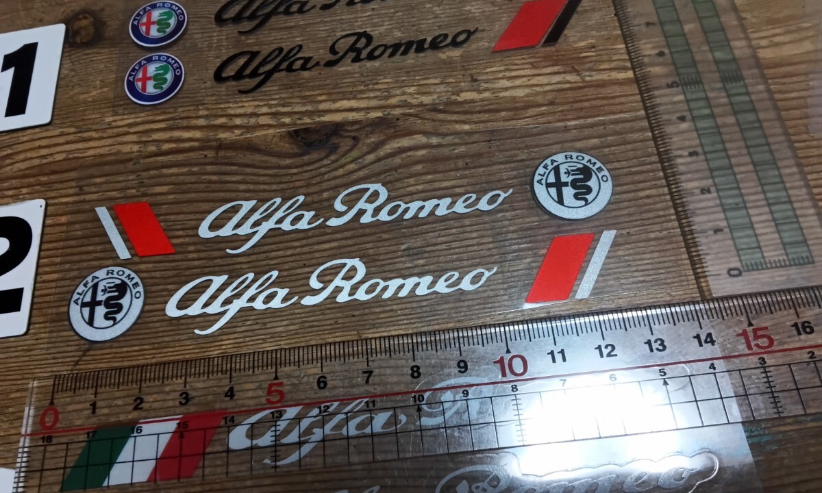  Alpha Romeo высокое качество стикер 2 шт. комплект one комплект выберите пожалуйста утонченный . отличие - поэтому хорошо посмотрите пожалуйста 