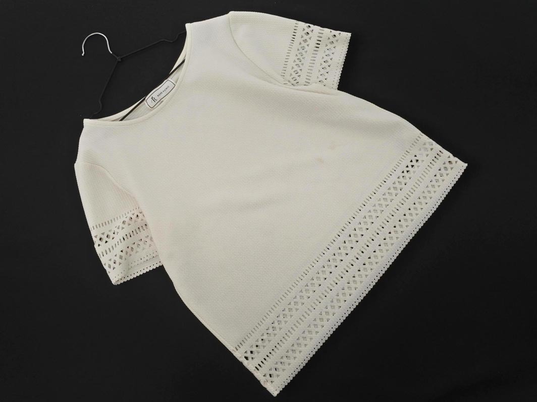 Rope Picnic ロペピクニック カットワーク カットソー size38/オフホワイト ■◆ ☆ fea1 レディース