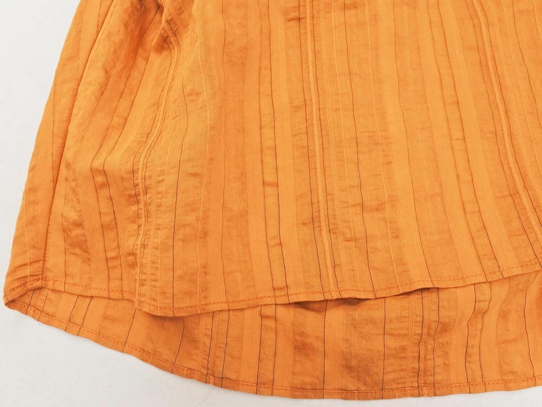 кошка pohs OK Techichi Te chichi полоса блуза рубашка sizeF/ orange #* * fea1 женский