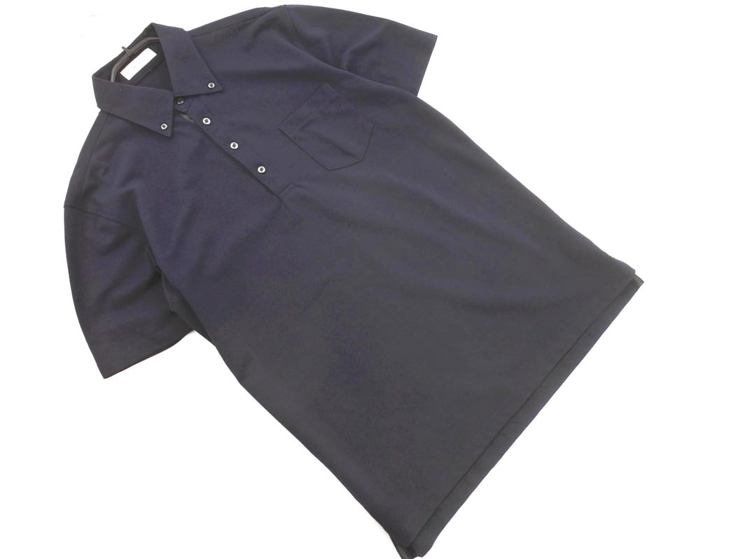 THE SHOP TK ザショップティーケー タケオキクチ カノコ ボタンダウン ポロシャツ sizeL/紺 ■◆ ☆ fea1 メンズ