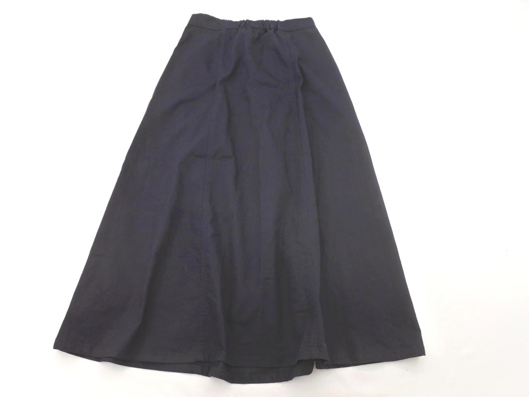 earth music&ecology アースミュージック＆エコロジー フレア スカート sizeM/濃紺 ■■ ☆ fea2 レディース_画像5
