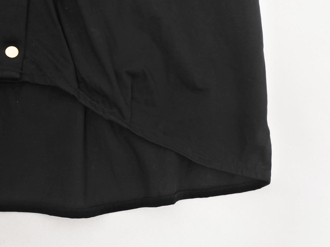 ネコポスOK BEAMS HEART ビームスハート ブラウス シャツ 黒 ■◆ ☆ fea1 レディース