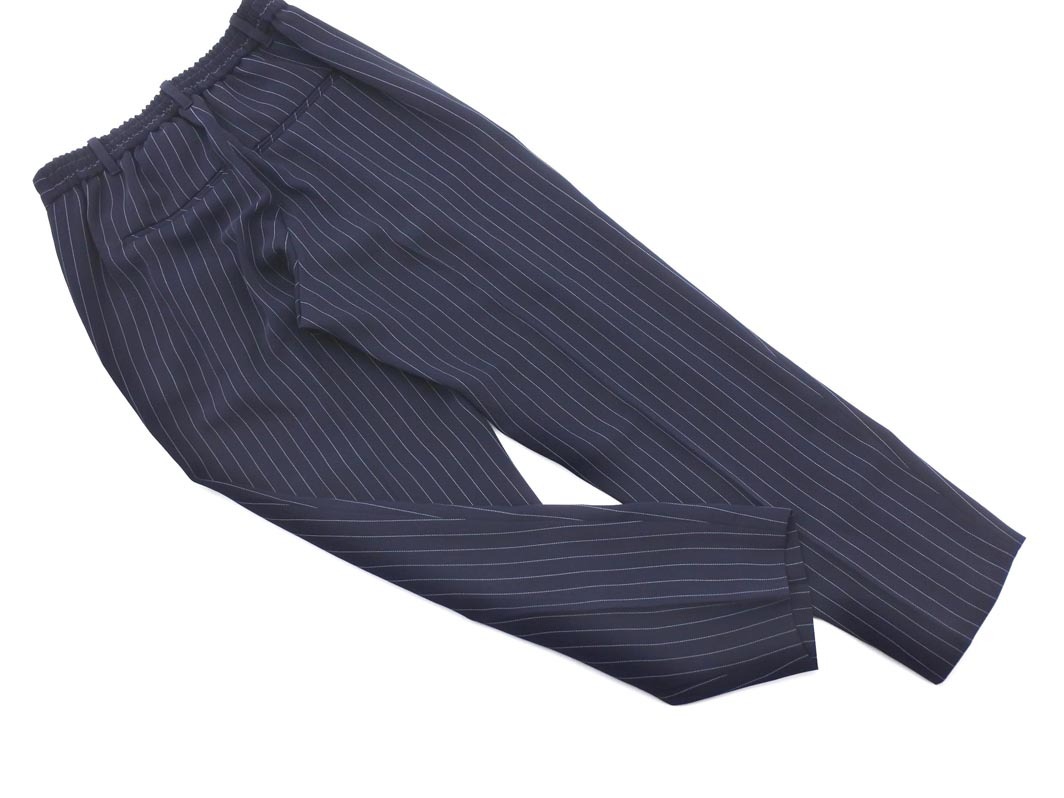 la.f... ラエフ ロートレアモン ストライプ テーパード パンツ size1S/紺 ■■ ☆ fea2 レディース_画像5