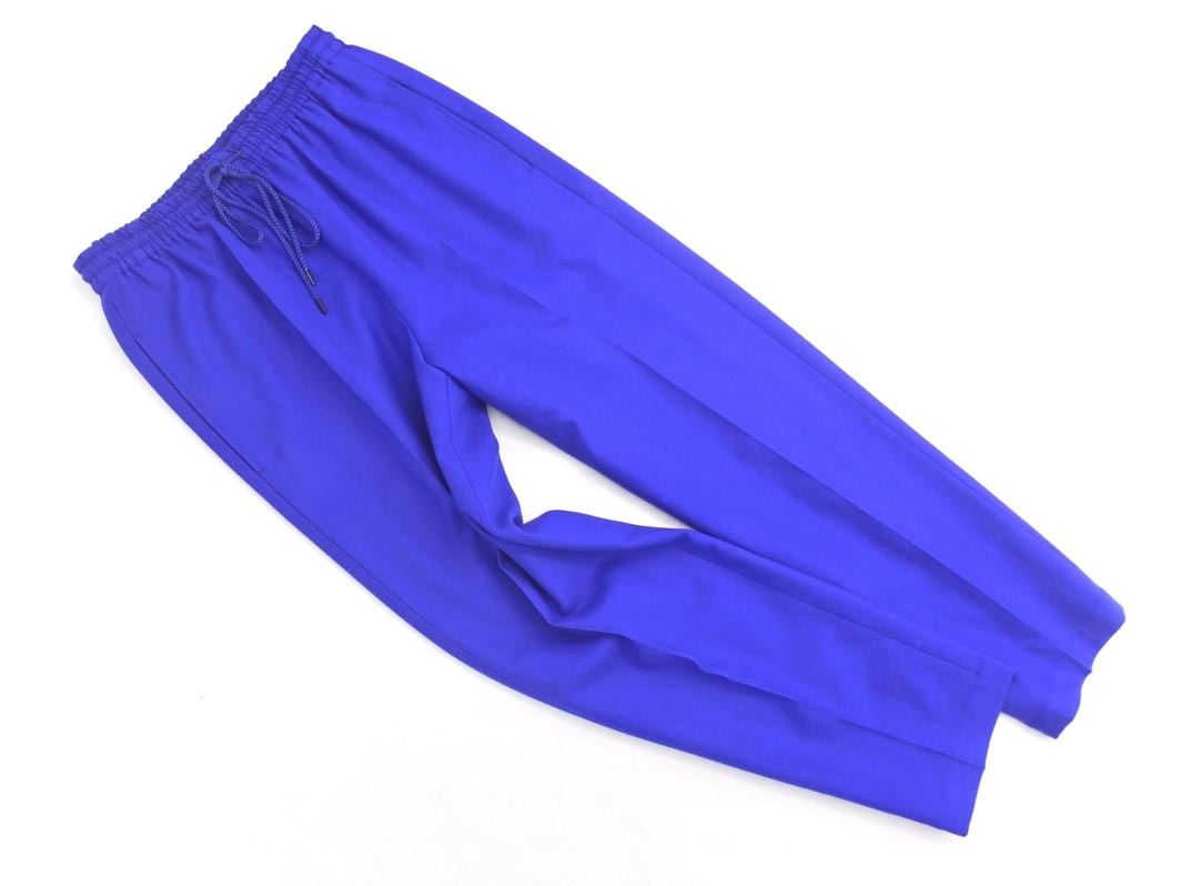 Des Pres デプレ トゥモローランド ウール混 テーパード パンツ size34/青 ◇■ ☆ fea7 レディース