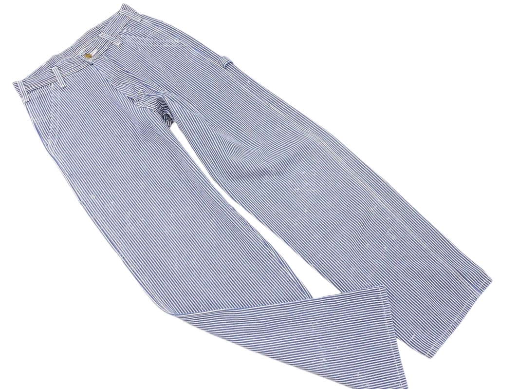 Lee リー ヒッコリー ペインター パンツ sizeM/紺 ■■ ☆ fea7 レディース