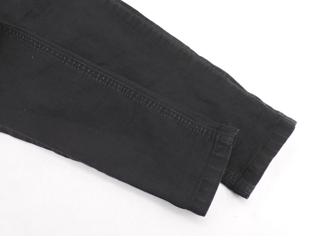 JEANASIS Jeanasis стрейч обтягивающий брюки sizeS/ чёрный ## * fea7 женский 