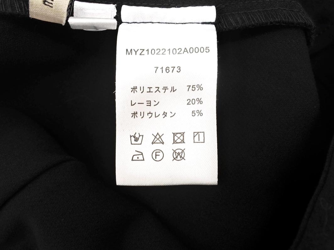mystic ミスティック キュロット パンツ size1/黒 ■◆ ☆ fea7 レディース