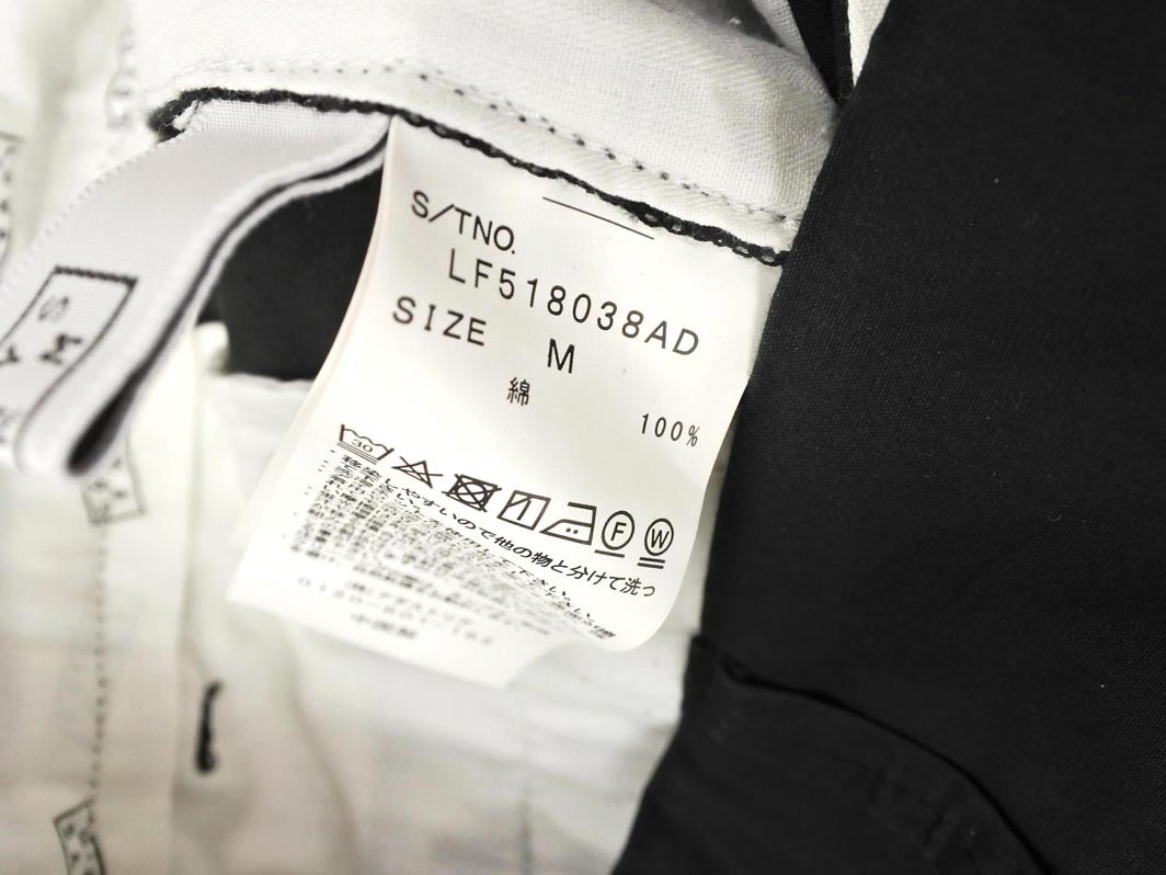 ネコポスOK LOWRYS FARM ローリーズファーム ストレート パンツ sizeM/黒 ■◇ ☆ fea8 レディース