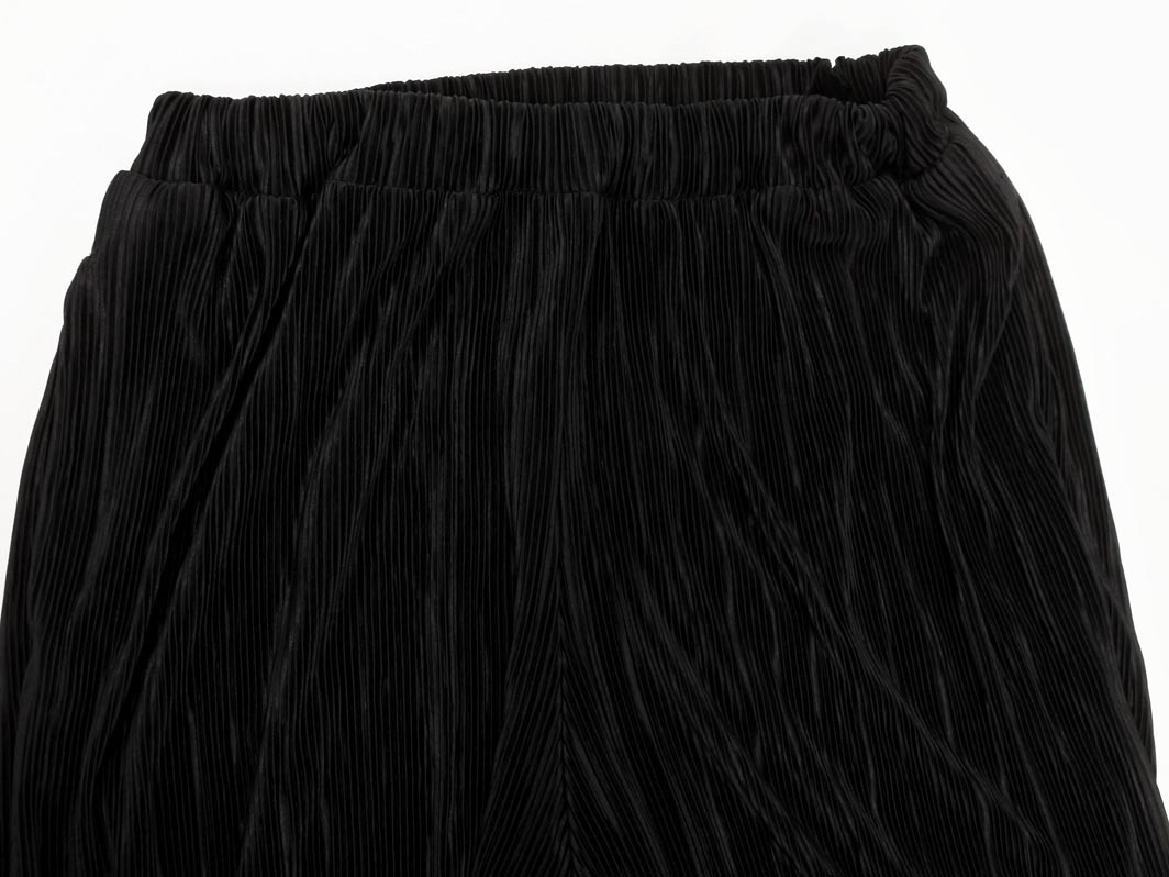 LOWRYS FARM ローリーズファーム プリーツ パンツ sizeM/黒 ■◇ ☆ fea9 レディース