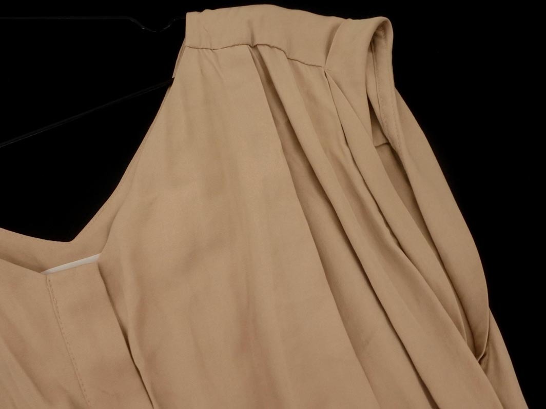 URBAN RESEARCH アーバンリサーチ ノースリーブ ワンピース sizeF/ベージュ ■◆ ☆ fea8 レディース_画像3
