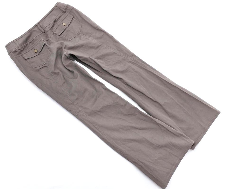 COMME CA MODELS コムサモデルズ フレア パンツ sizeM/茶 ■■ ☆ fea9 レディース