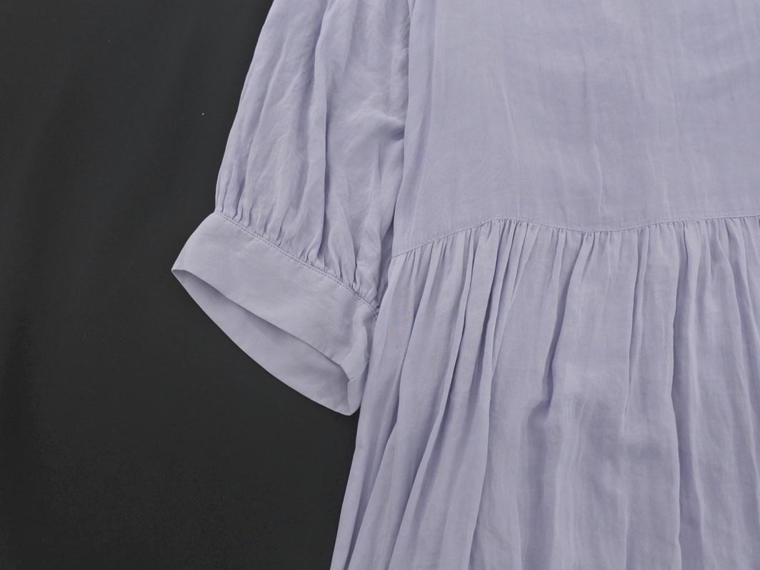 ネコポスOK KBF ケービーエフ アーバンリサーチ ポケッタブルガウン ワンピース sizeONE/アイスブルー ■◇ ☆ fea8 レディース_画像3