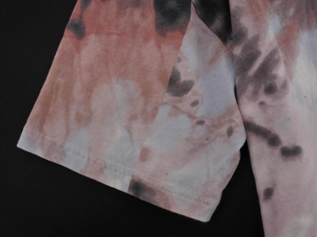 ネコポスOK Hollister ホリスター タイダイ ショート丈 Tシャツ sizeXS/ピンク ■◆ ☆ feb2 レディース_画像3