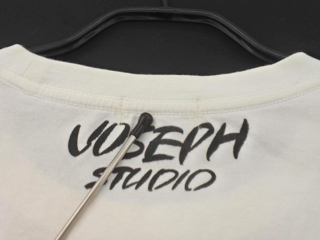  кошка pohs OK JOSEPHjosef принт футболка sizeS/ белый #* * feb2 мужской 
