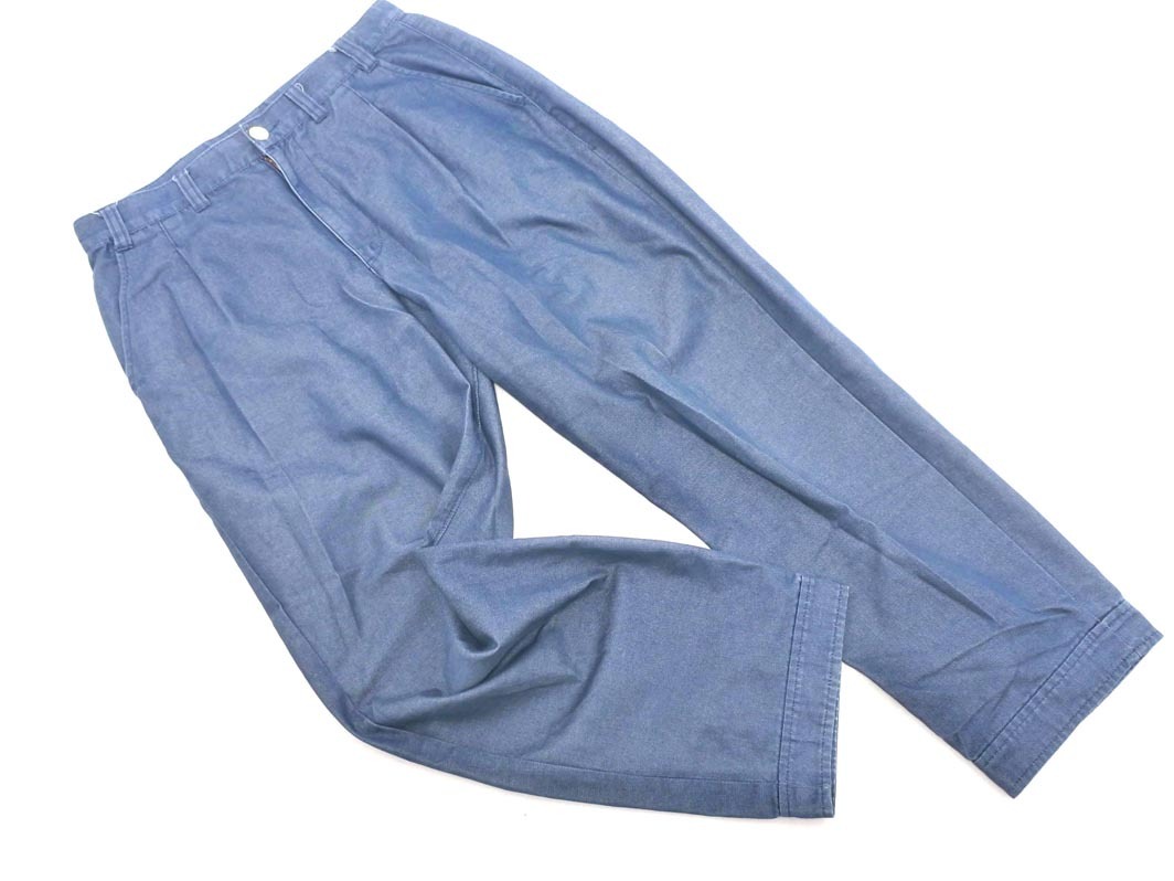FRAPBOIS フラボア デニム調(diào) テーパード パンツ size2/紺 ■■ ☆ feb2 レディース