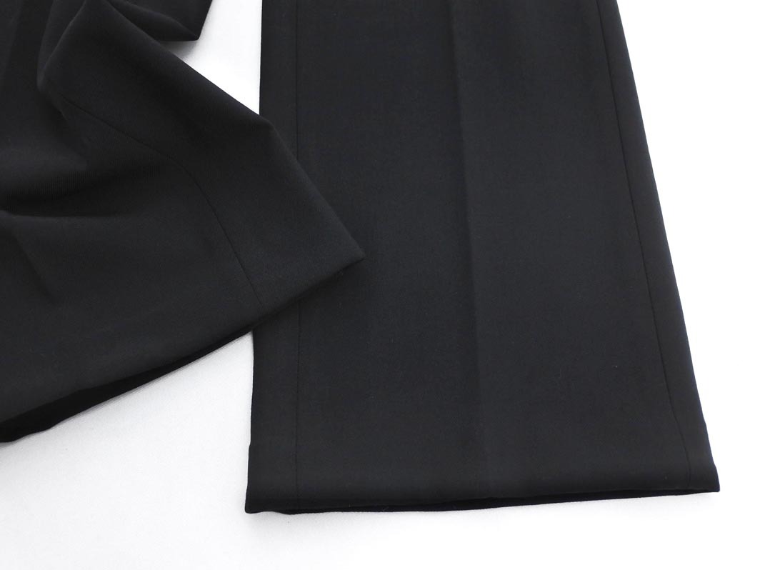 la.f... ラエフ ロートレアモン フレア パンツ size2S/黒 ■■ ☆ feb3 レディース