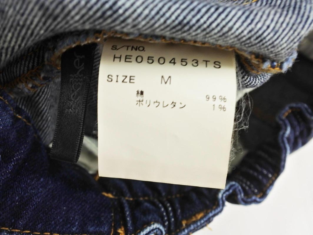 Heather ヘザー ボタンフライ ショート デニムパンツ sizeM/紺 ■◆ ☆ feb4 レディース