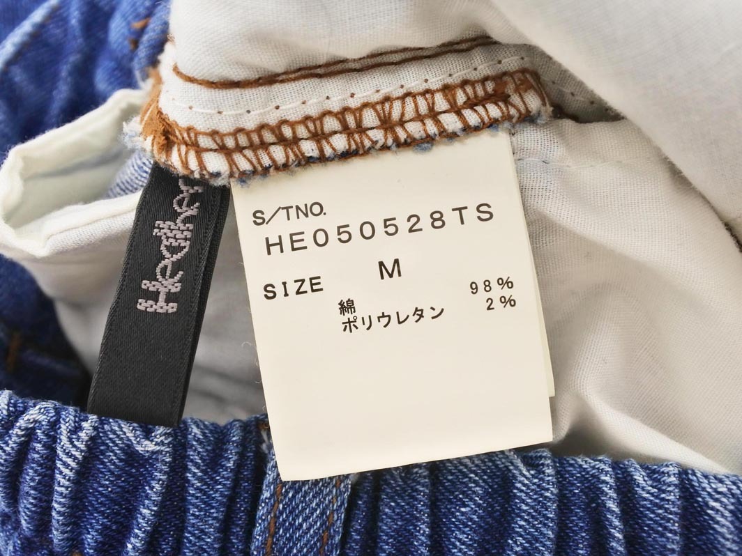 Heather ヘザー タイト デニムスカート sizeM/青 ■■ ☆ feb4 レディース