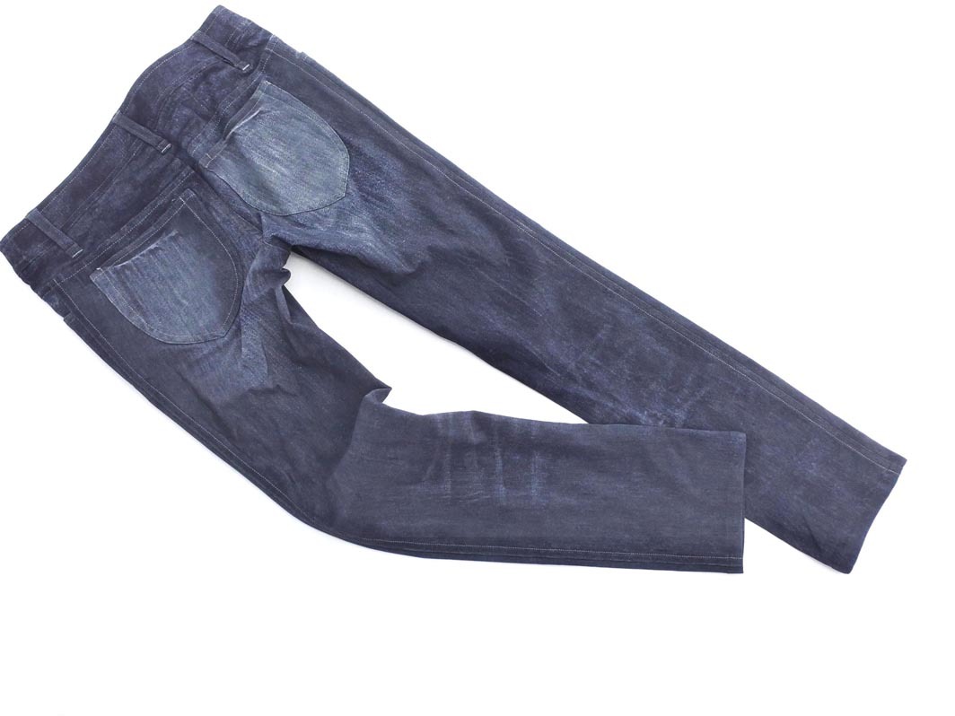 LAUTREAMONT ロートレアモン デニム調(diào) スキニー パンツ size36/紺 ■■ ☆ feb4 レディース