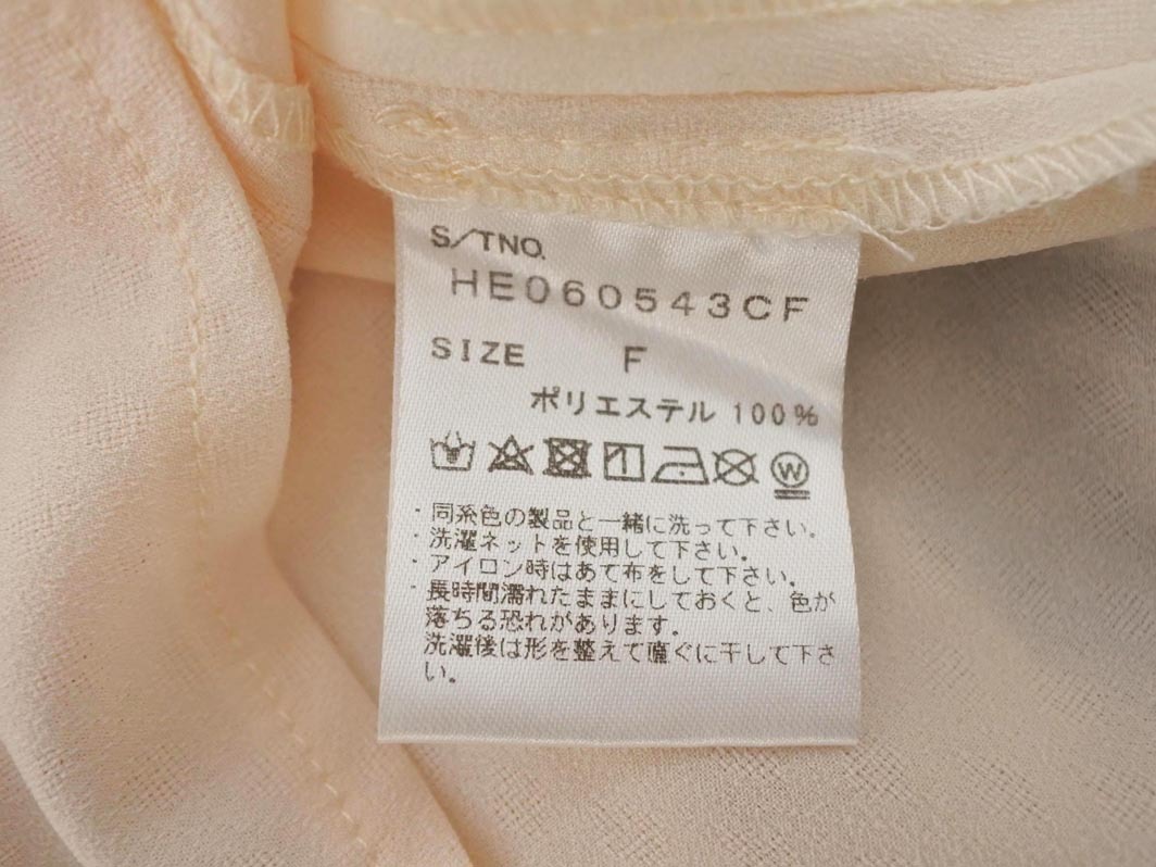Heather ヘザー フリル ブラウス シャツ sizeF/ピンク ■◆ ☆ feb4 レディース