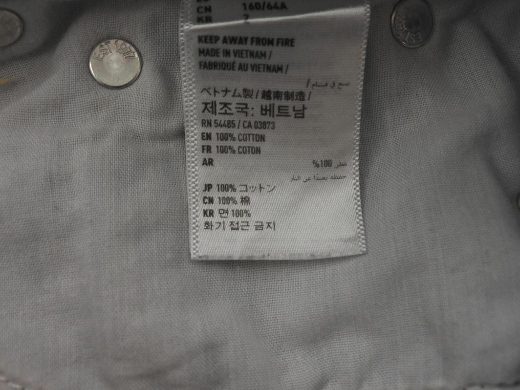 AMERICAN EAGLE アメリカンイーグル ダメージ加工 ショート デニムパンツ size34/青 ■◆ ☆ feb5 レディース
