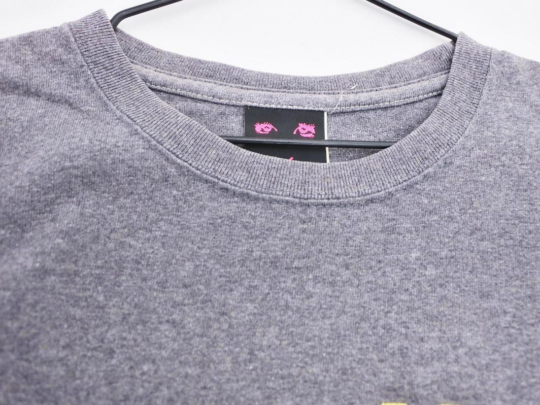 ネコポスOK X-girl エックスガール プリント Tシャツ size1/グレー ■◆ ☆ feb5 レディース