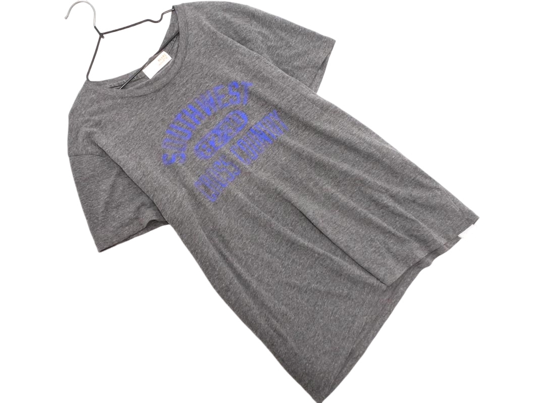 ネコポスOK BEAMS ビームス プリント Tシャツ sizeM/黒 ■◆ ☆ feb5 レディース