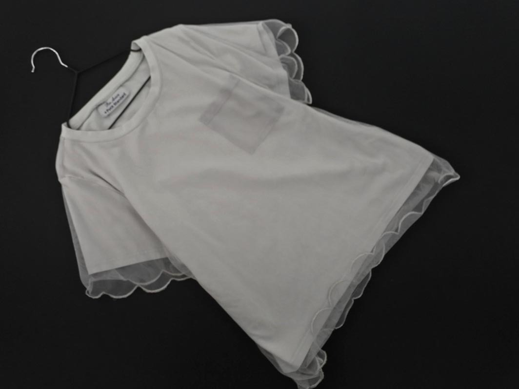 ネコポスOK Par Avion パラビオン チュール Tシャツ sizeONE/グレー ■◆ ☆ feb5 レディース