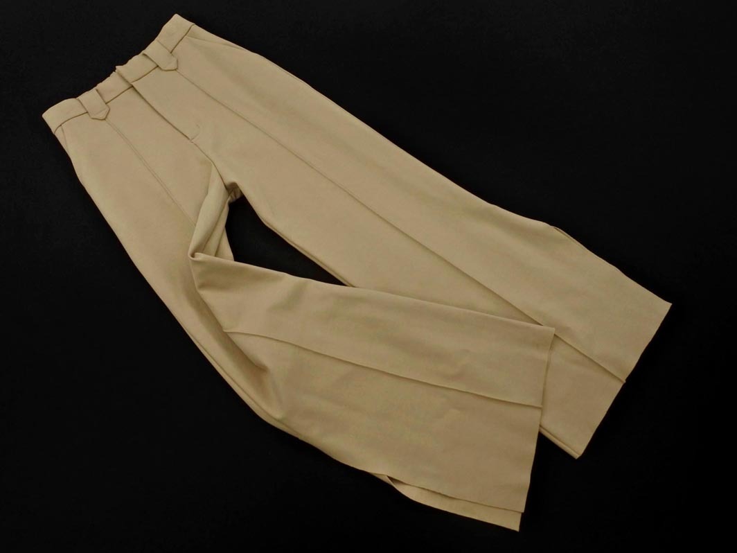 mystic ミスティック サイドスリット パンツ size1/ベージュ ■■ ☆ feb9 レディース