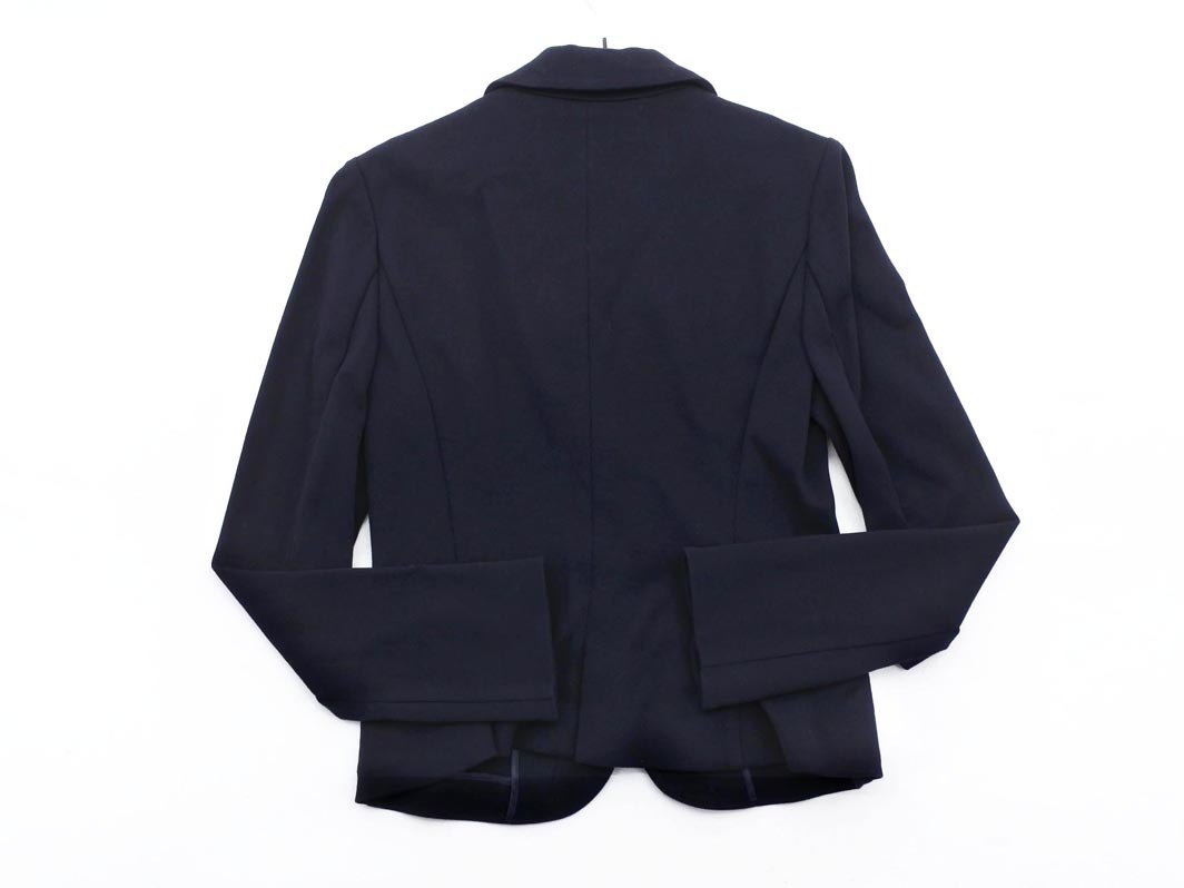 ef-de エフデ テーラード ジャケット size7/黒 ■◇ ☆ fec0 レディース