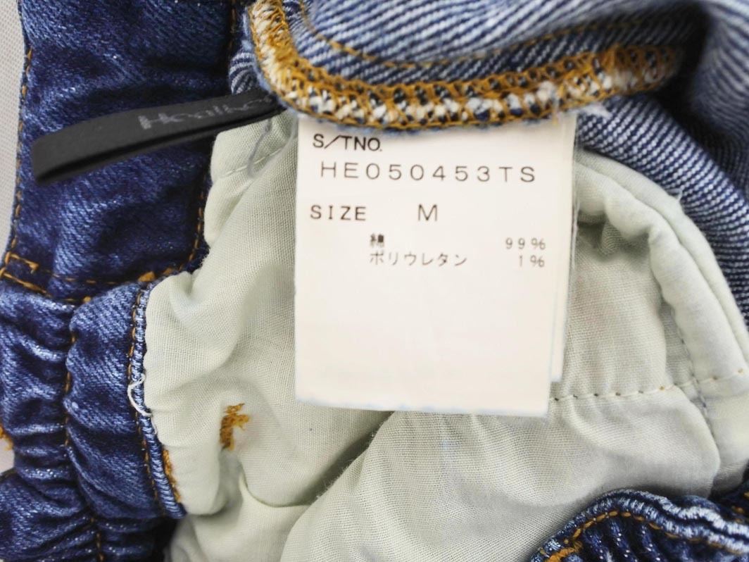 Heather ヘザー ボタンフライ ショート デニムパンツ sizeM/青 ■◆ ☆ fec0 レディース