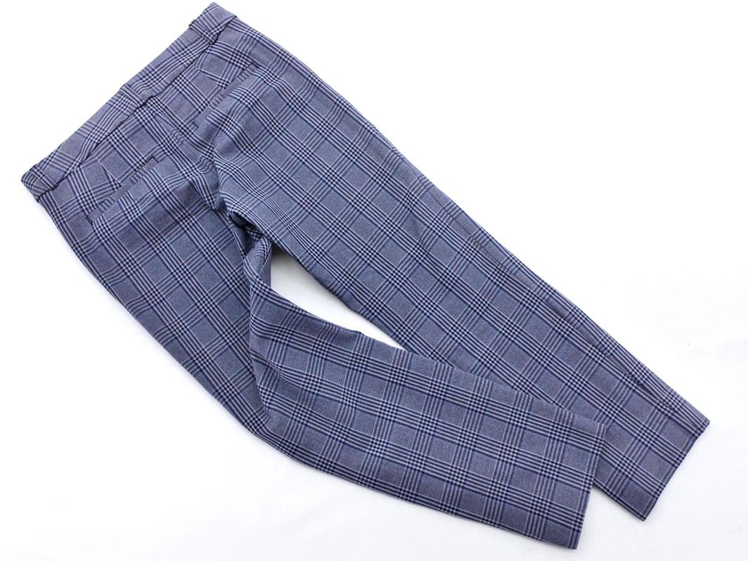 BANANA REPUBLIC バナナリパブリック グレンチェック テーパード パンツ size00/グレー ■■ ☆ fec0 レディース